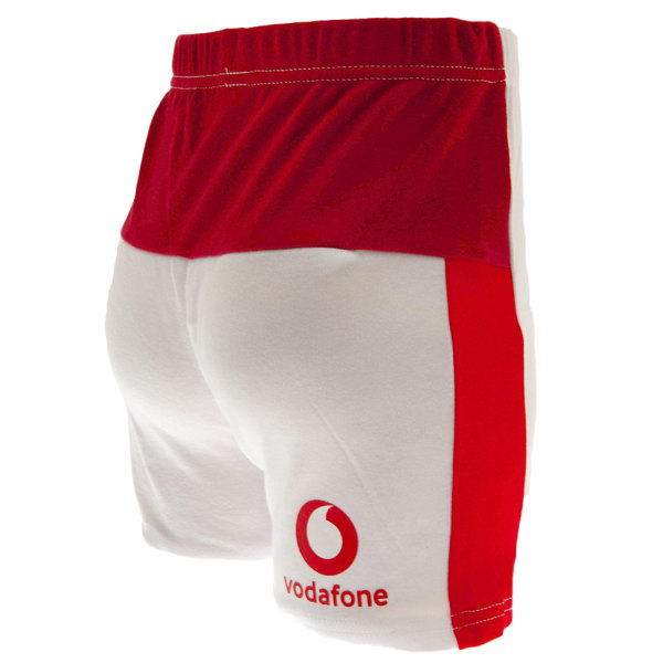 Wales RU Baby Home Kit T-shirt & shorts Set 6-9 månader Röd/vit Red/White 6-9 Months