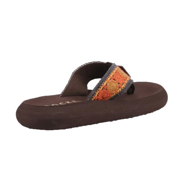 Rocket Dog Dam/Dam Spotlight Marlow Broderade Sandaler 3 Brown/Multicoloured 3 UK