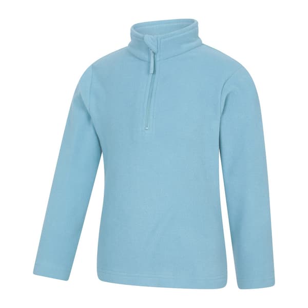 Mountain Warehouse Barn/Barn Camber II Half Zip Fleece Jacka Teal 5-6 Years