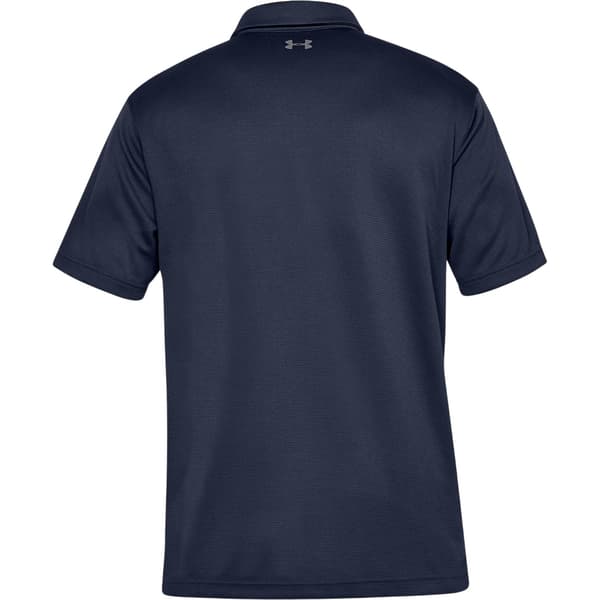 Under Armour Tech Mesh Pikétröja för män S Midnight Navy Midnight Navy S