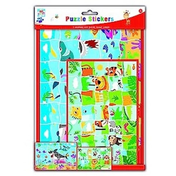 Anker Kids Create Arts & Crafts Pusselklistermärken En Storlek Flerfärgad Multicoloured One Size