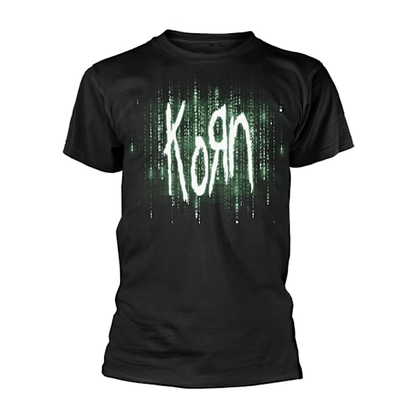 Korn Unisex Vuxen Matrix T-Shirt XXL Svart Black XXL