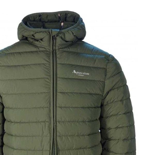 Aquascutum Herr Active Active Jacka med huva M Grön Green M