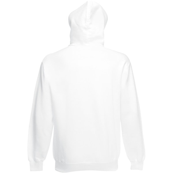 Fruit Of The Loom Herr Hoodie / Tröja XL Vit White XL