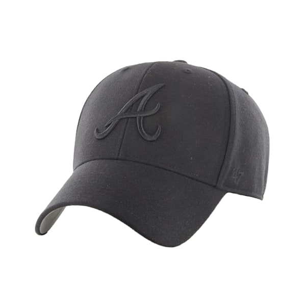Atlanta Braves MVP 47 Baseball Cap One Size Black Black One Size