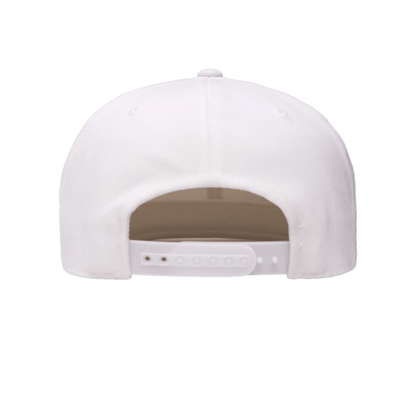 Yupoong Flexfit Unisex 110 Plain Fitted Snapback Cap En one size W White One size