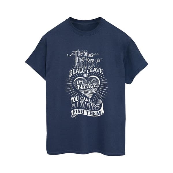 Harry Potter Dam/Dam De som älskar oss bomullspojkvän Navy Blue L