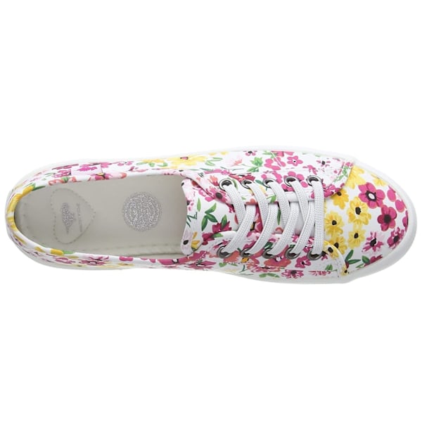 Rocket Dog Dam/Dam Chow Chow Margate Blommiga Pumps 8 UK Wh White/Multicoloured 8 UK