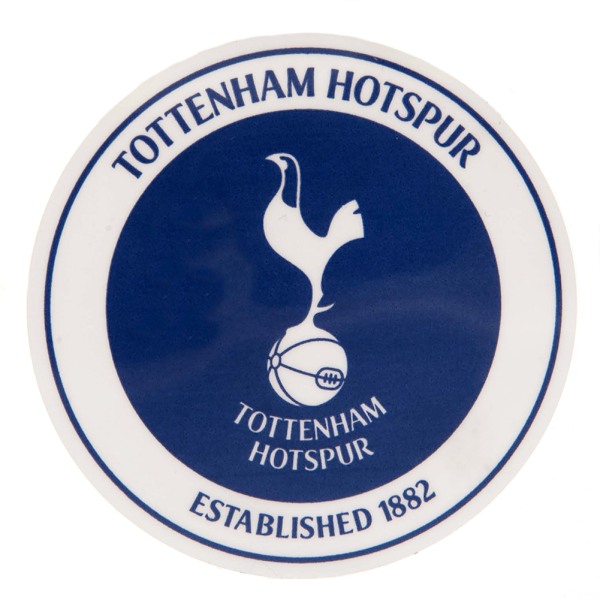 Tottenham Hotspur FC Etablerad Bilsticker En Storlek Marinblå/Vit Navy/White One Size