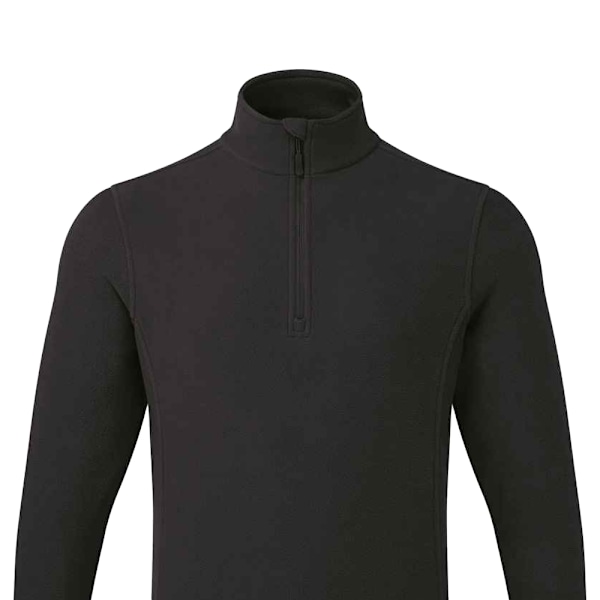 Premier Unisex Vuxen Recyclight Kvartsdragkedja Fleece XS Svart Black XS