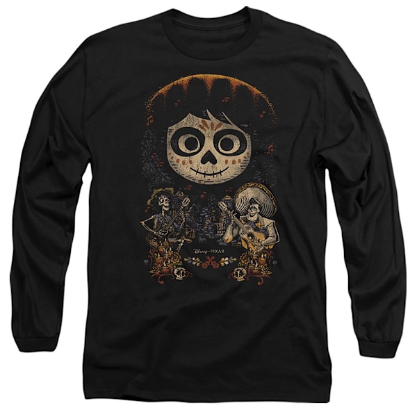Coco Unisex Vuxen Ernesto Miguel Hector Målad Poster Med Sku Black S