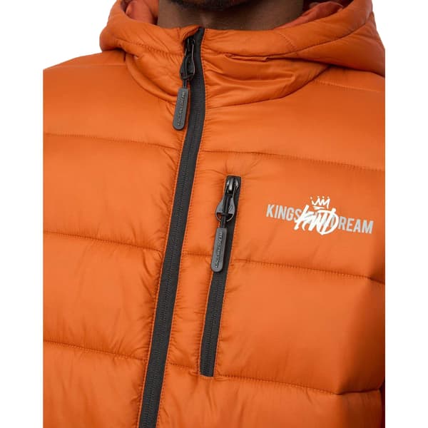 Kings Will Dream Herr Barcana Pufferjacka M Orange/Svart Orange/Black M