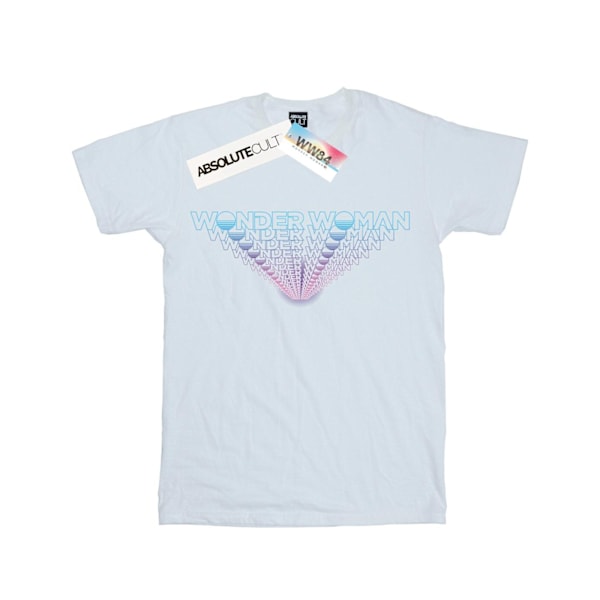 DC Comics Girls Wonder Woman 84 Repeat Bomull T-shirt 7-8 år White 7-8 Years