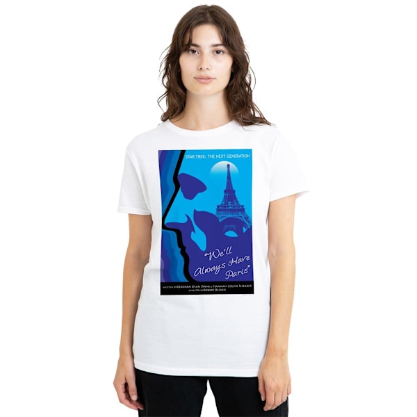 Star Trek Unisex Vuxen The Next Generation Säsong 1 Avsnitt 24 White L