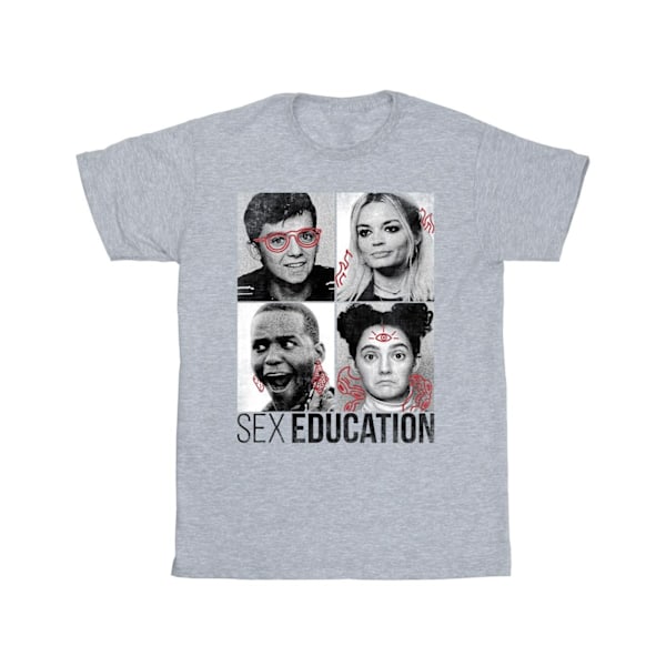 Netflix Mens Sex Education Class Photos T-Shirt M Sports Grey Sports Grey M