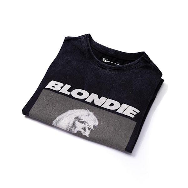 Blondie Unisex Adult Hurry Up & Wait T-Shirt XL Svart/Vit Black/White XL