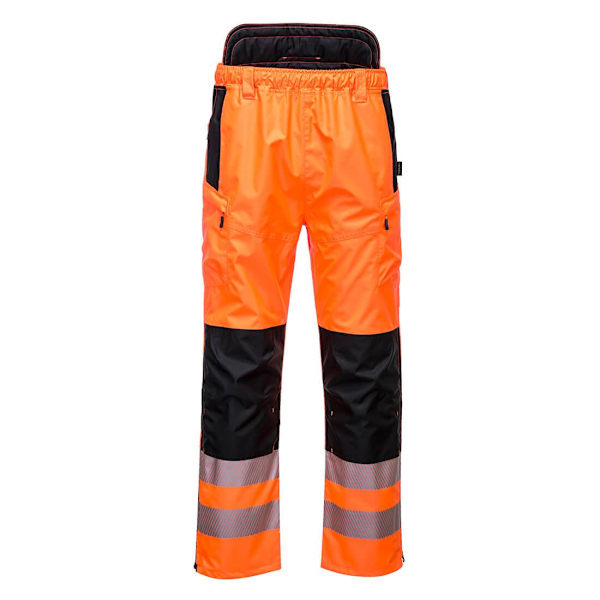 Portwest Herr PW3 Extreme Varsel Regnbyxor XL R Or Orange/Black XL R