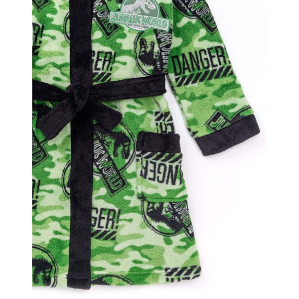 Jurassic World Pojkar Camo Badrock 7-8 År Grön/Svart Green/Black 7-8 Years