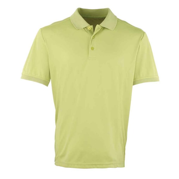 Premier Mens Coolchecker Pique Polo Shirt 4XL Lime Lime 4XL