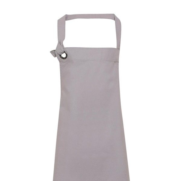Premier Unisex Calibre Heavy Cotton Canvas Haklappsförkläde One Size S Silver One Size