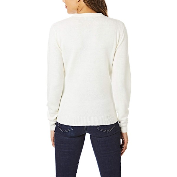 Light And Shade Dam/Dam Soft Touch Crew Neck Tröja M Ivo Ivory M