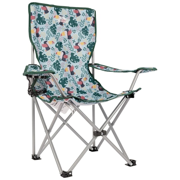 Trespass Barn/Barn Joejoe Campingstol med tropiska blad Multicoloured One Size