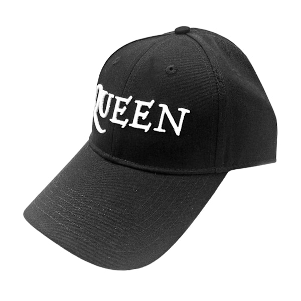 Queen Unisex Vuxen Logo Baseball Cap En Storlek Svart/Vit Black/White One Size