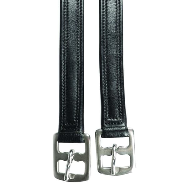 Hy Supersoft Läder Häststigläder 48in Svart Black 48in