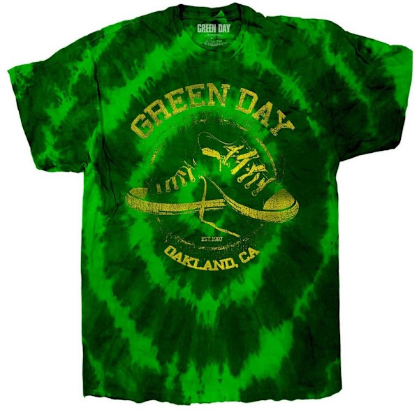 Green Day Barn/Barn All Stars Tie Dye T-shirt 9-10 år G Green 9-10 Years