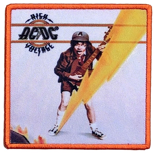 AC/DC High Voltage Standard Strykjärnsmärke En Storlek Flerfärgad Multicoloured One Size