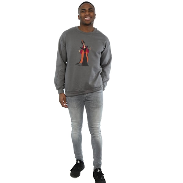 Disney Classic Jafar Sweatshirt M Charcoal för män Charcoal M