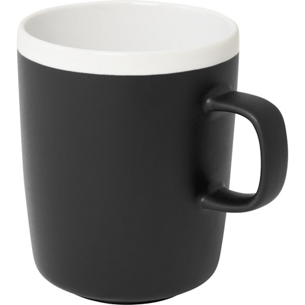Lilio Keramisk 310ml Mugg En Storlek Solid Svart Solid Black One Size