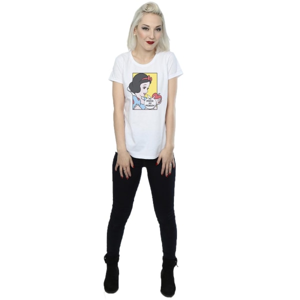 Disney Princess Dam/Dam Snow White Pop Art T-shirt i bomull White M