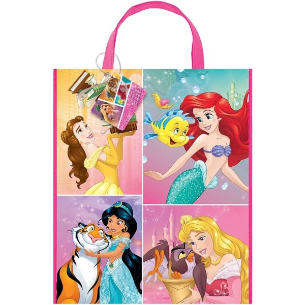 Disney Princess Festpåsar i plast 33cm x 28cm Flerfärgade Multicoloured 33cm x 28cm