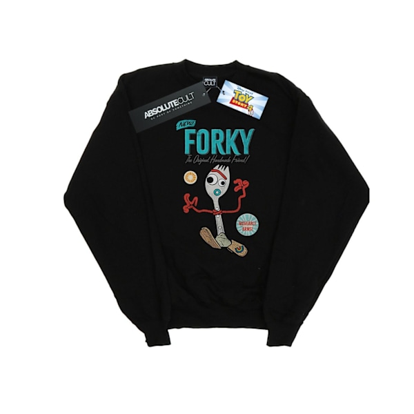 Disney Mens Toy Story 4 Forky Handmade Friend Sweatshirt 4XL Svart Black 4XL