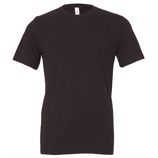 Bella + Canvas Unisex Jersey T-shirt med rund hals 2XL mörkgrå Dark Grey 2XL
