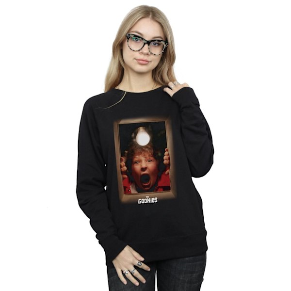 The Goonies Dam Scream Sweatshirt för dam/kvinnor S Svart Black S