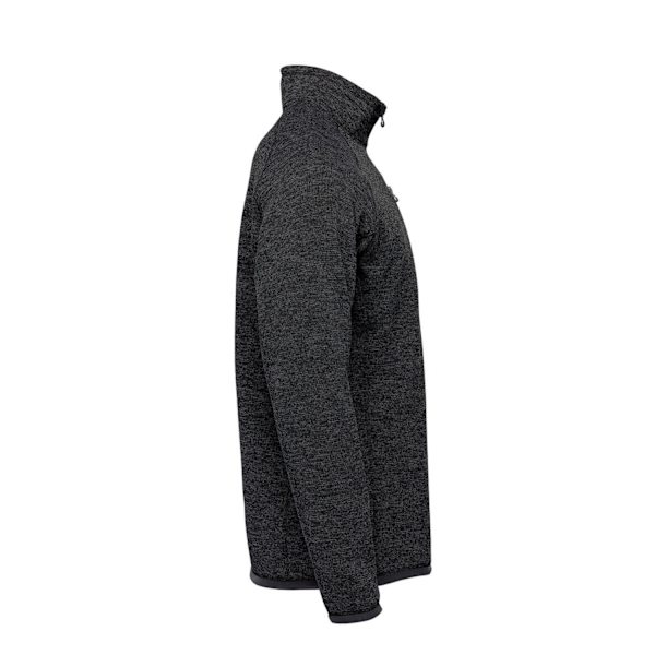 Stormtech Mens Avalanche Quarter Zip Pullover S Black Heather Black Heather S