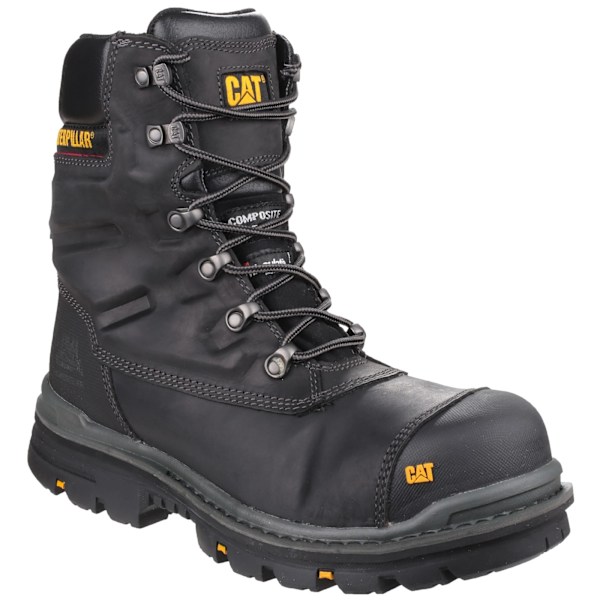 Caterpillar Adults Premier Vattentäta Komposit Arbetskängor 10 U Black 10 UK