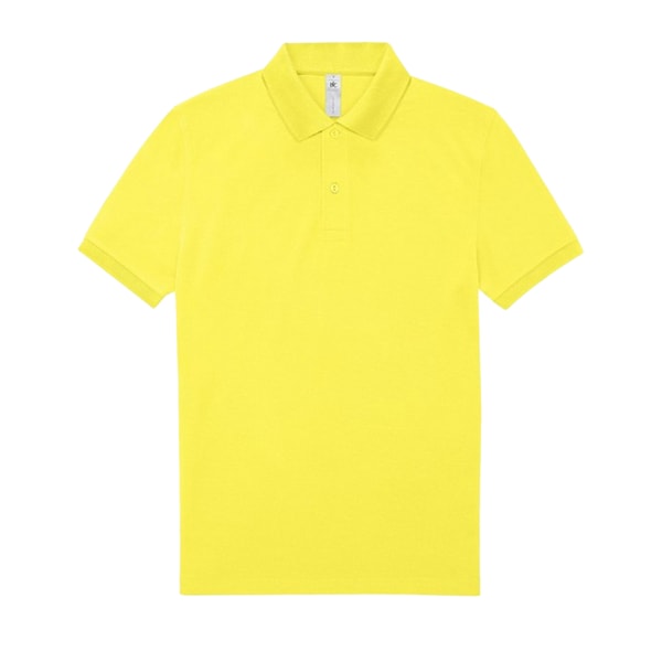 B&C Herr Polotröja 3XL Solgul Solar Yellow 3XL