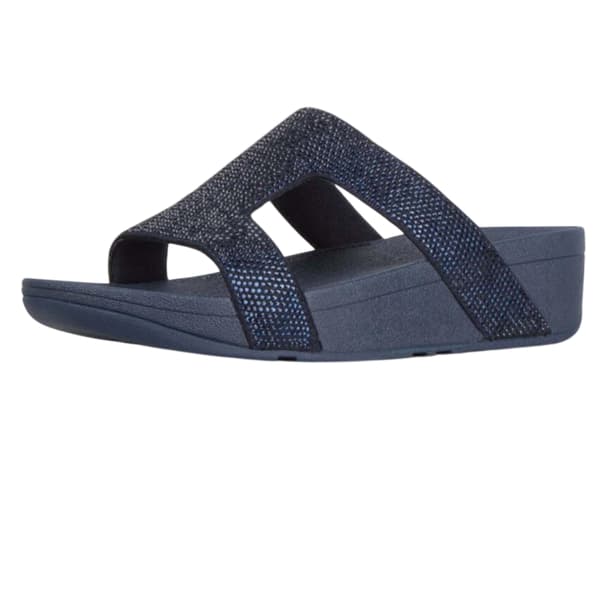 FitFlop Dam Marli Mikrofiber Sliders 8 UK Marinblå Navy 8 UK