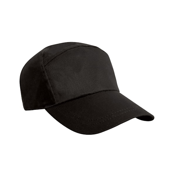 Result Headwear Reklam 7 Panel Baseball Cap One Size Svart Black One Size
