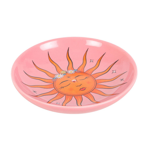 Something Different Celestial Solen Rökelsehållare En Storlek P Pink/Orange One Size