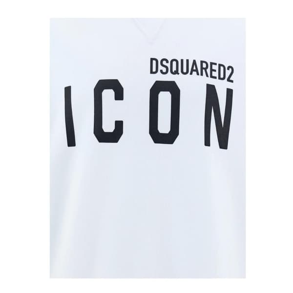 DSquared2 Unisex Vuxen Cool Icon Logotyp Tröja M Vit/Svart White/Black M