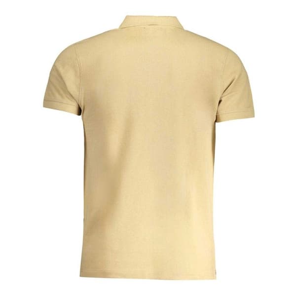 Cavalli Class Unisex Vuxen Djärv Logotyp Pikétröja L Beige Beige L