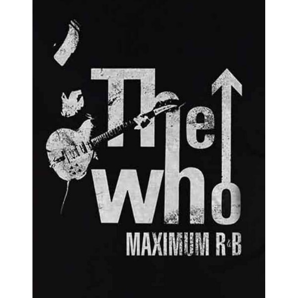 The Who Unisex Adult Maximum R&B T-Shirt XL Svart Black XL