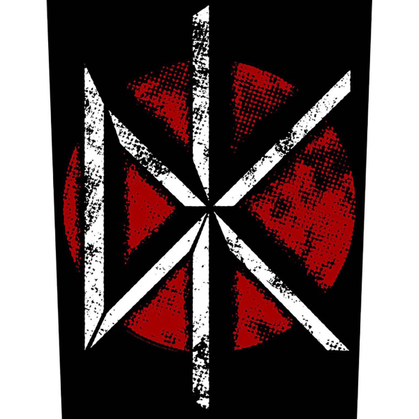 Dead Kennedys Logo Vintage Patch One Size Svart/Röd/Vit Black/Red/White One Size