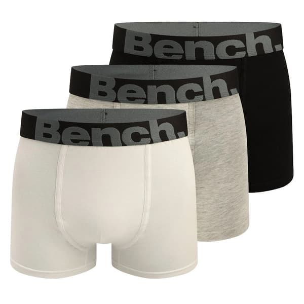 Bench Herr Conan Boxershorts (3-pack) XXL Svart/Grå/Vit Black/Grey/White XXL