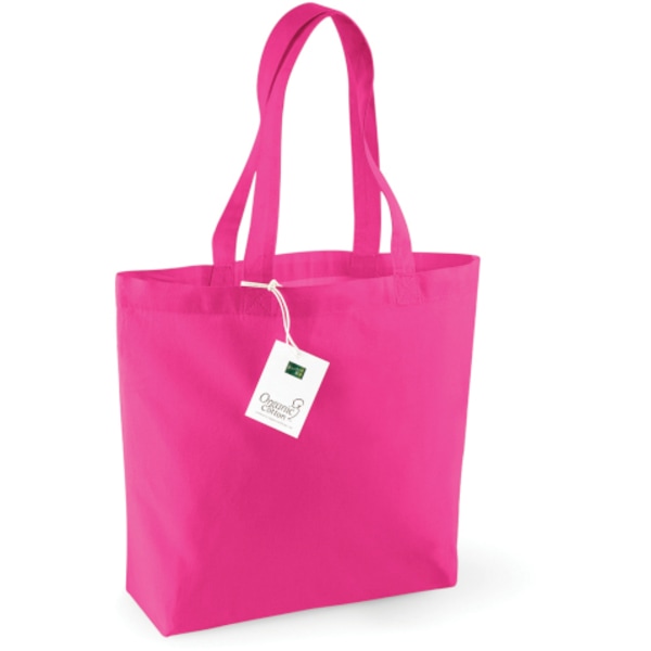 Westford Mill ekologisk bomullskasse - 16 liter (2-pack) Fuchsia One Size