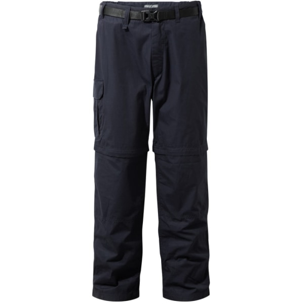 Craghoppers Outdoor Classic Mens Kiwi Convertible Trousers 34S Dark Navy 34S